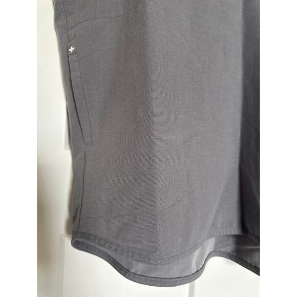 Figs Rafaela Graphite Oversized Scrub Top Womens Size L WXXSW1003 - Picture 2 of 7